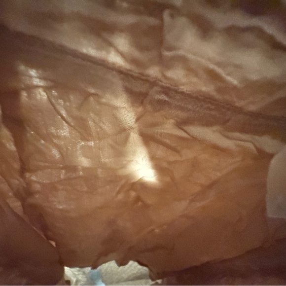 Free People Shimmering Silver Maxi Pencil Skirt with side slit - Picture 10 of 10